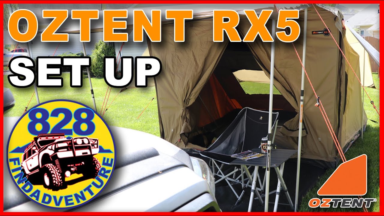 Oztent RX5 main room setup