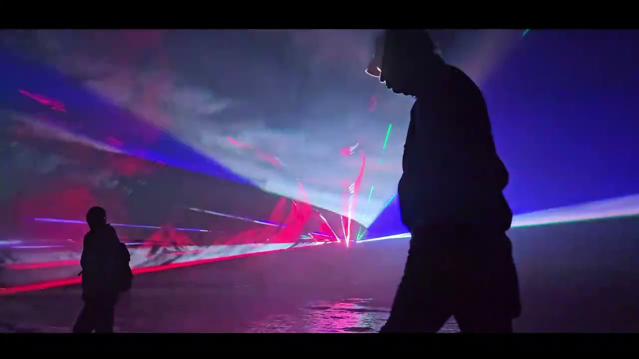 Seebrückeneröffnung Scharbeutz Lasershow 2025 movie