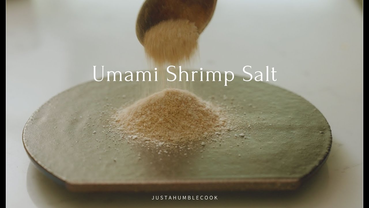 Umami Shrimp Salt! Turn your shrimp shells into a delicious seasoning salt! | Step by Step