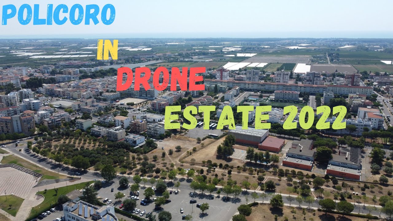 POLICORO IN DRONE IN 4K- BY DJI MINI SE