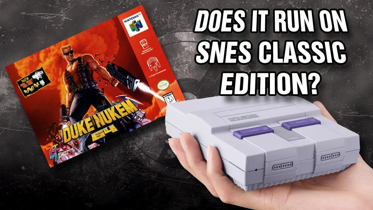 Does It Run on SNES Classic Edition?: Duke Nukem 64