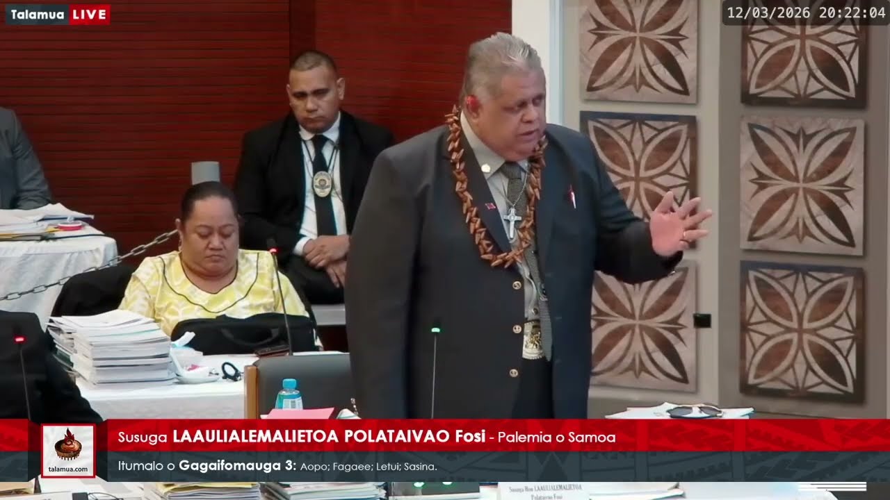 Saunoaga a le Palemia ma lana Lafo ia Suesueina Tuilaepa, Fonotoe ma Lealailepule i le Fou Malo