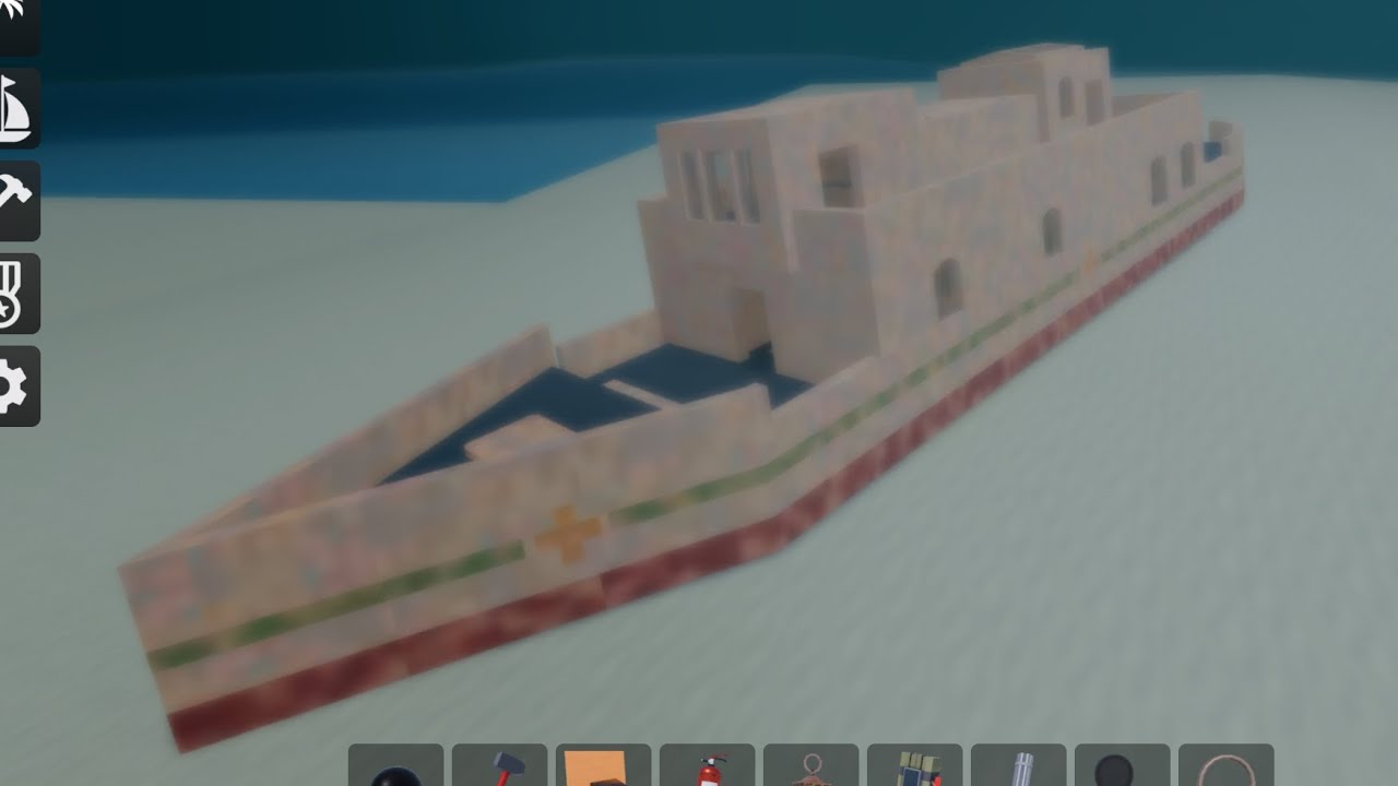The Sinking of the Hospital Ship | Sail and Sink Simulator on Roblox