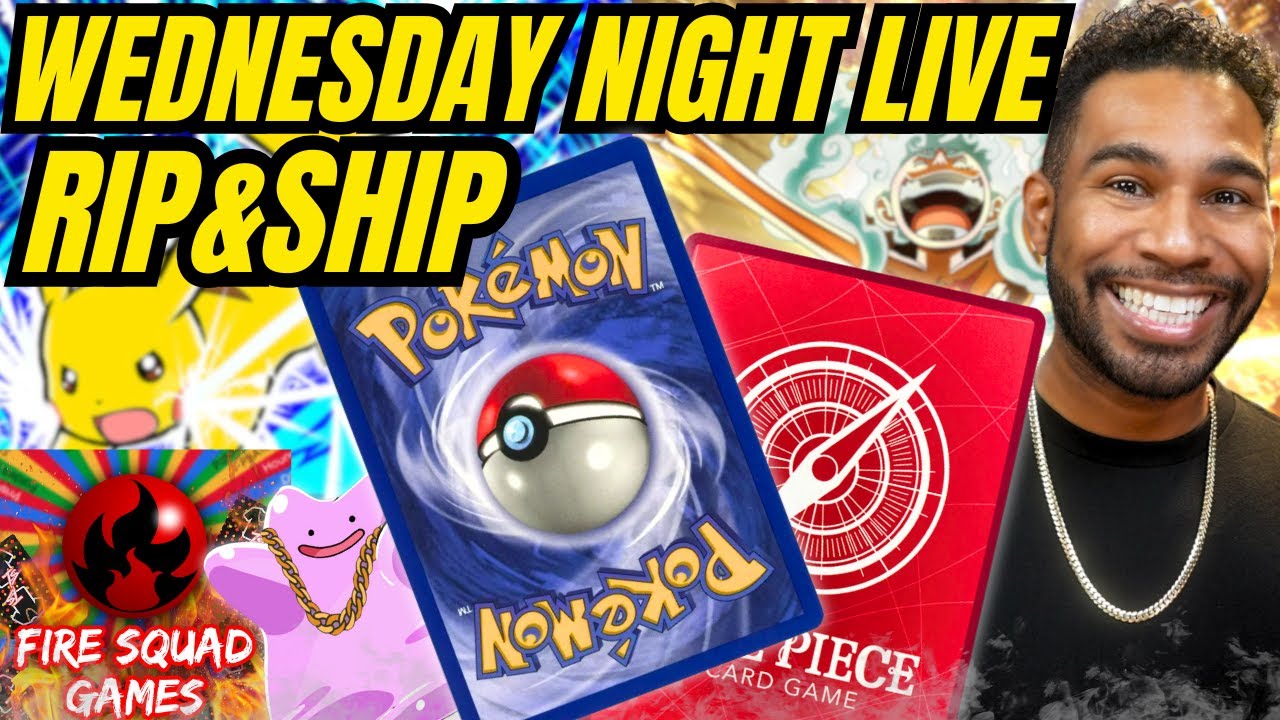 8K Giveaway Stream???  - Pokemon Rip & Ship - 1-21-26