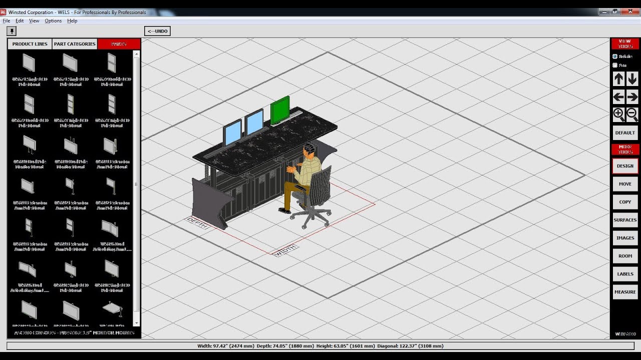 Security Control Room Console Design and Layout