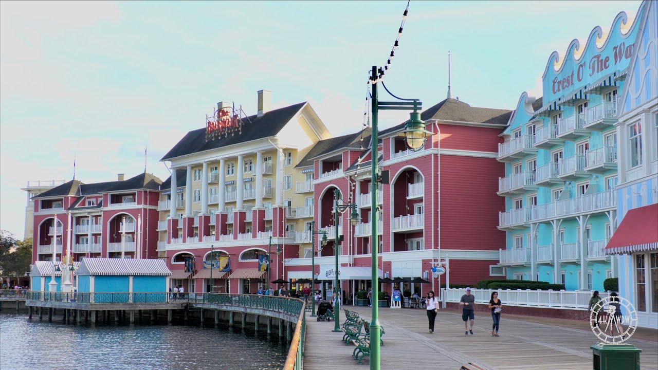 Walking Around Disney's Boardwalk in 4K | EPCOT Resort Area Walt Disney World Orlando Florida 2022