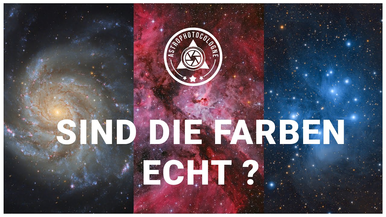 Sind die Farben in Astrofotos echt? Warum sind die Bilder von Nebeln, Sternen und Galaxien so bunt?