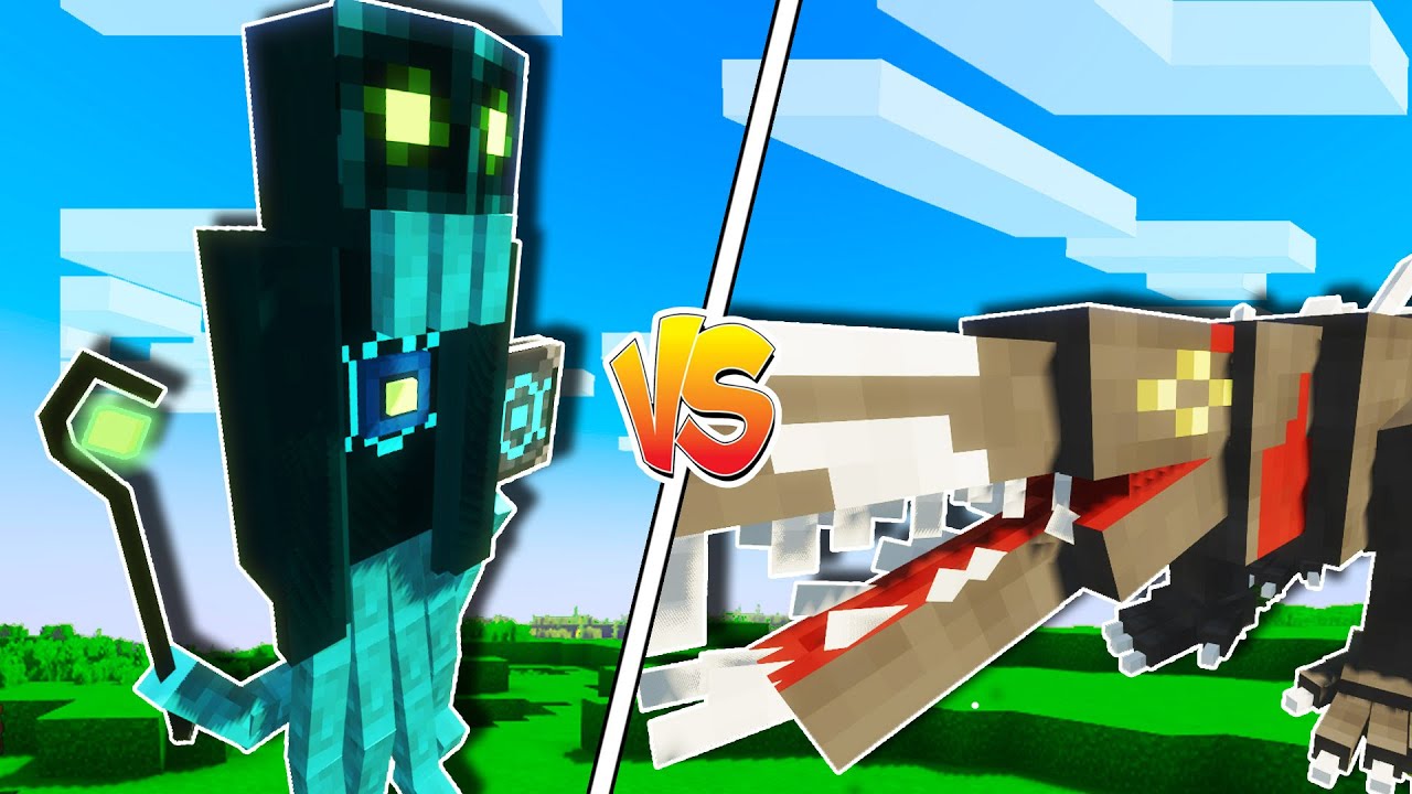 J'ZAHAR THE GATE KEEPER VS HARD TO DESTROY REPTILE |MOB Minecraft BATTLE TEAM| ABYSSAL CRAFT VS SCP