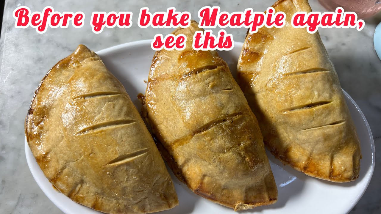 Homemade Nigerian Meat Pie | Soft Crust, Juicy Filling