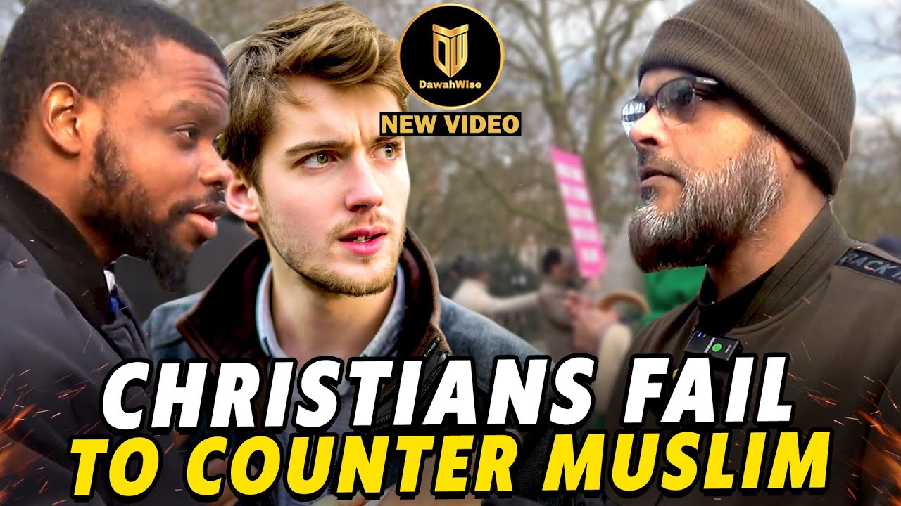 Muslim Completely DOMINATES Christian Duo | Hashim | Speakers Corner