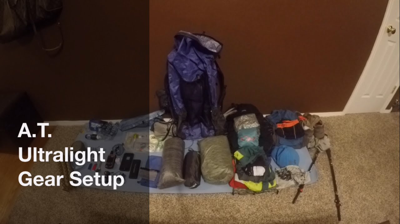 AT Thru Hike 9.9 Pound Ultralight Gear Setup