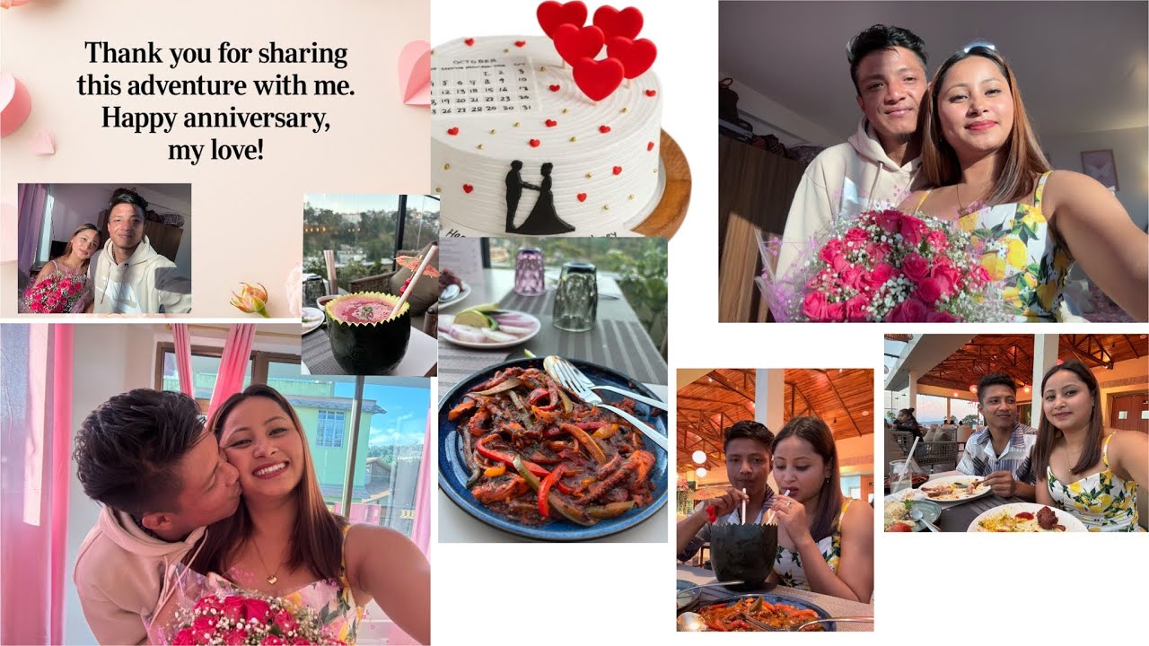 Happy anniversary vlog || mini vlog || The white rock inn & dine