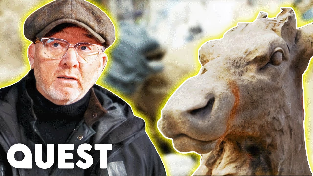 Restoring The Statue Of A Stag, But It's Missing The Head! | Salvage Hunters: The Restorers