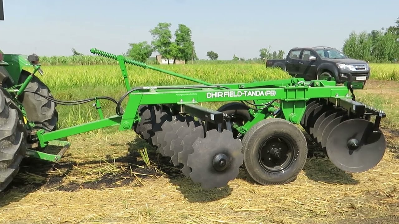 Disc Harrow E 240 CHTT Dhir Field - 9417400847 #farming #farmer #farm #harrow #tractor #agriculture