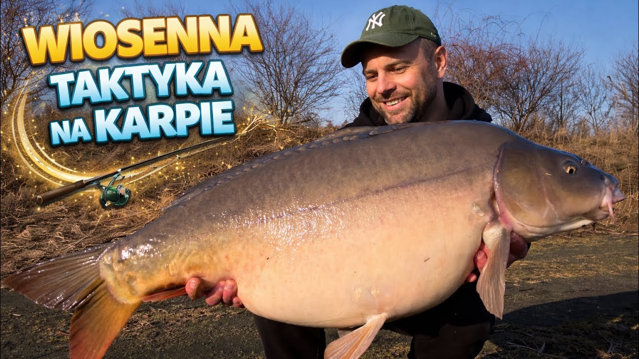Karpie oszalały! Co za wiosenna zasiadka! Łowisko Leśniewo Fantazy Baits 