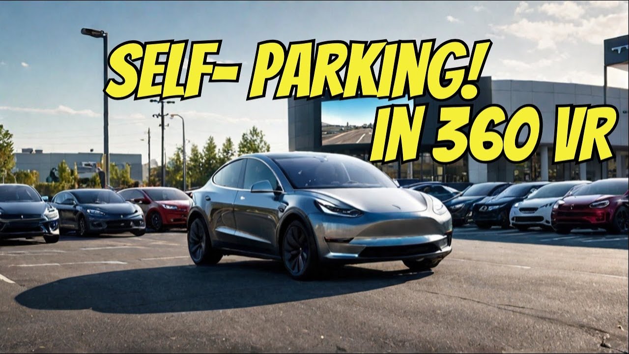 I Tried Tesla's Self-Park Feature - IN VR