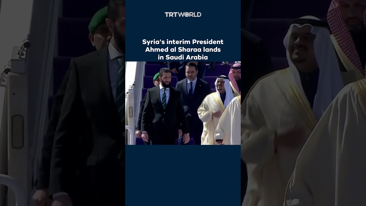 Syria's interim President Ahmed al Sharaa visits Saudi Arabia