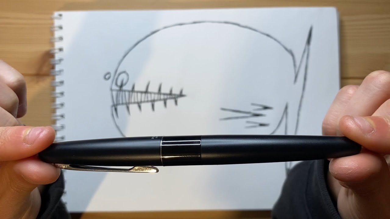 Drawing with a Pilot Metropolitan Pen (0.7 G2 Insert) - Review