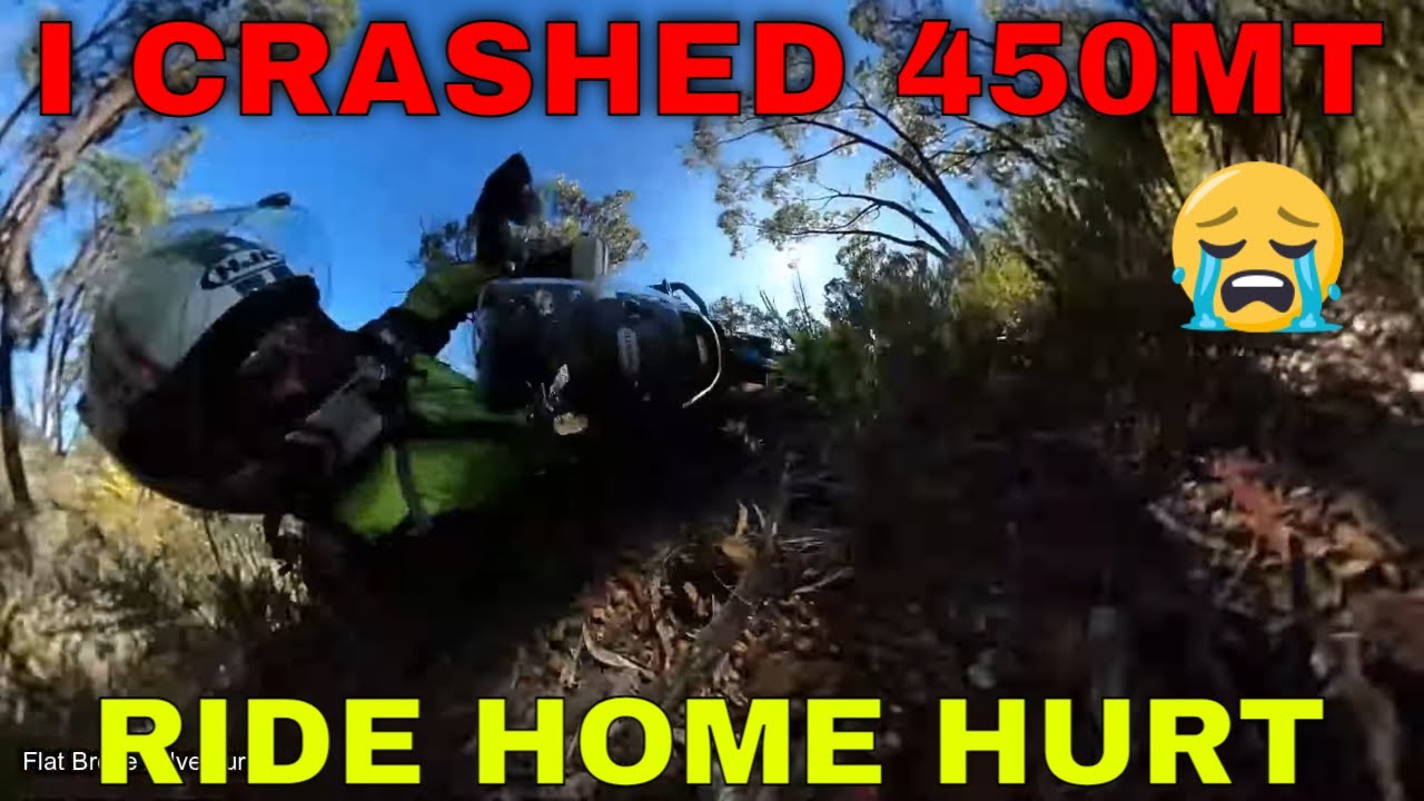 CRASHING MY CF MOTO 450MT/IBEX450