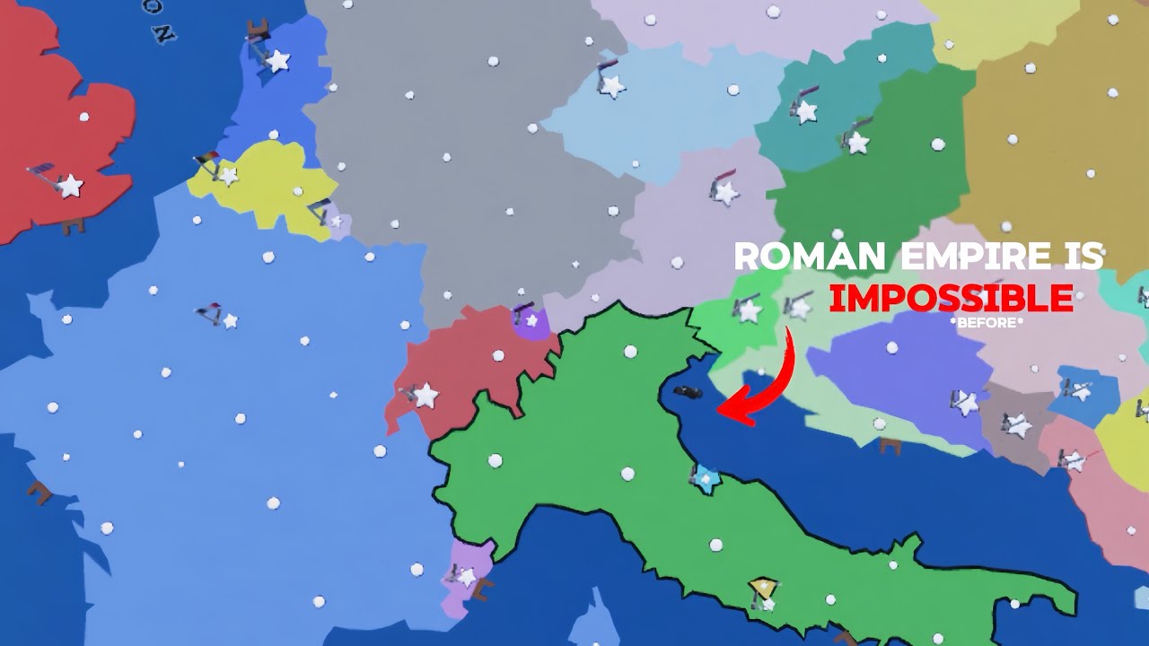 Can i conquer the world as Roman empires?