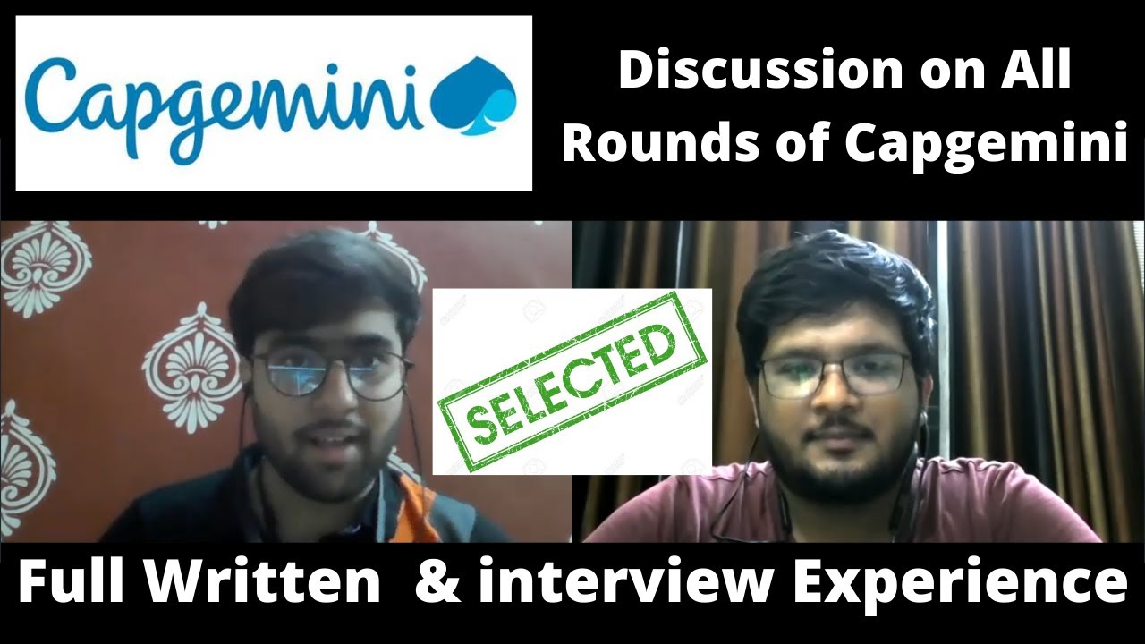 Capgemini Full Written & Interview Experience | Anupam Selected 2022 | In Detail Discussion 🔥🔥