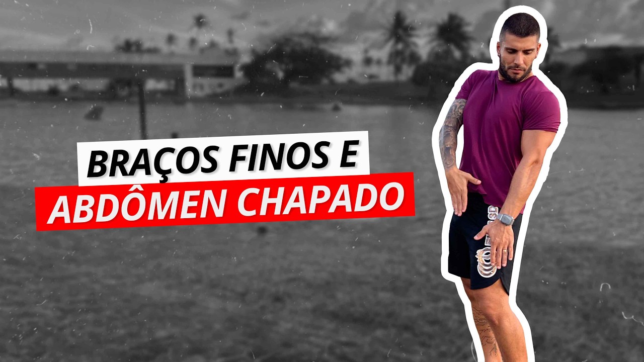 TREINO PRA DEIXAR OS BRAÇOS FINOS E ABDÔMEN DEFINIDO