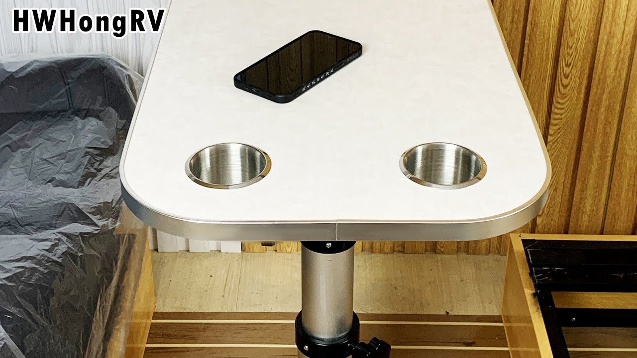 Stainless Steel Cup Holder for Yacht & RV Tables &ndash; Durable and Stylish#cupholder#drinkholder