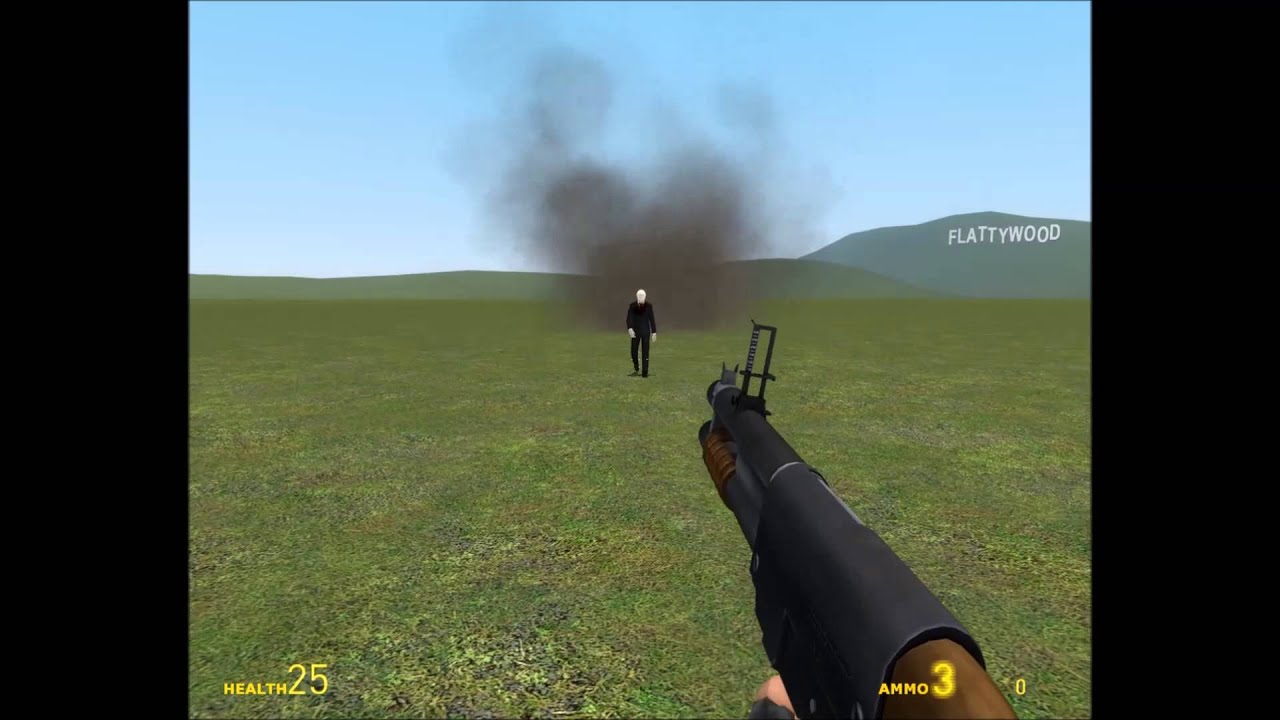 Noobs guide: How to kill the slenderman (Garrys mod)