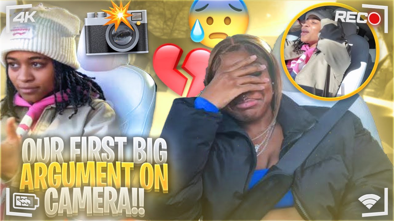 WE GOT INTO OUR FIRST ARGUMENT ON CAMERA 🙉😱