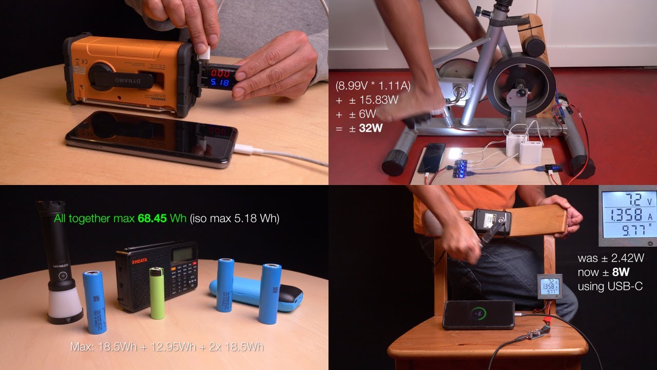Emergency Power (human powered USB)