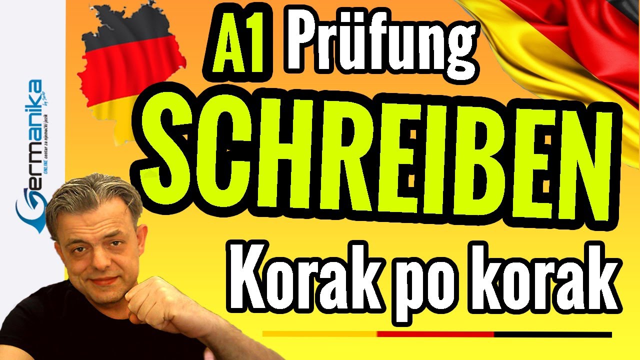 A1 schreiben priprema! Korak po korak za savr&scaron;en sastav