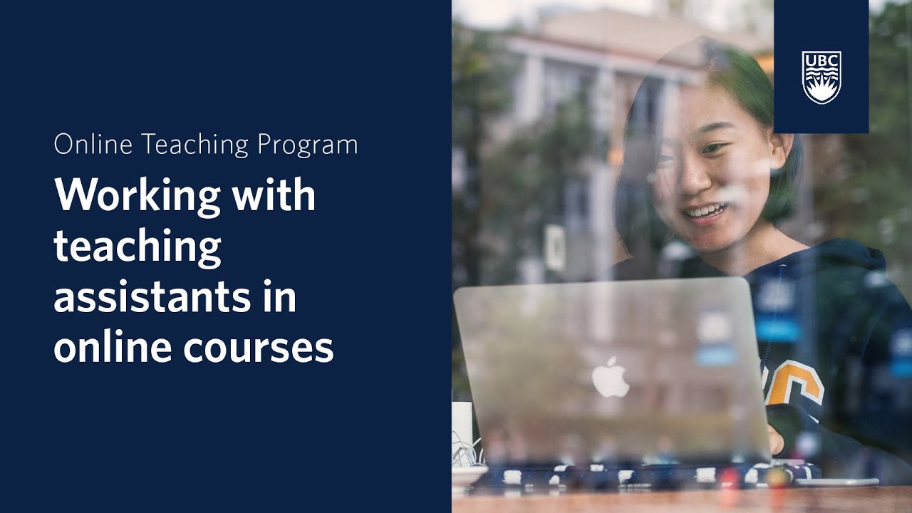Working with teaching assistants in online courses