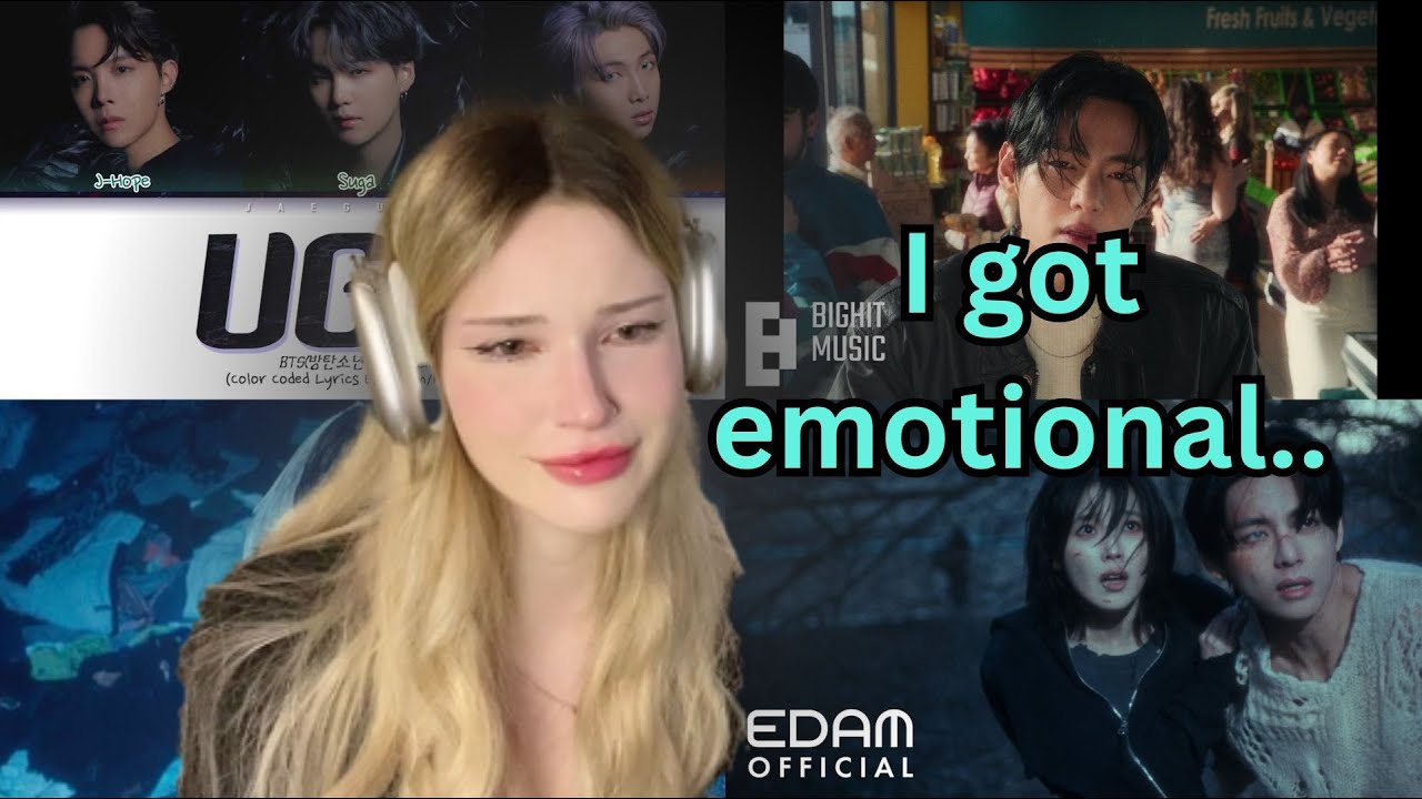 FINALLY reacting to V -' Fri(end)s', IU 'Love wins all' MV & BTS - 'UGH!'
