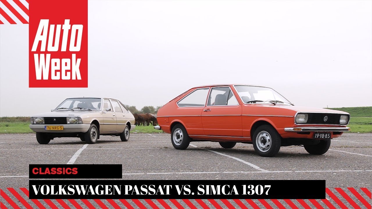 Volkswagen Passat vs. Simca 1307 - Classics Dubbeltest - English subtitles