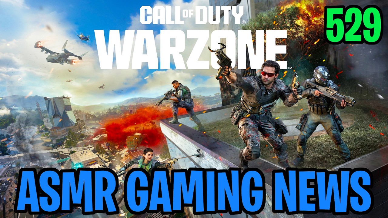ASMR Gaming News Call of Duty, Project Helix, GTA 6, Pokemon, Marathon, Pragmata + more (529)