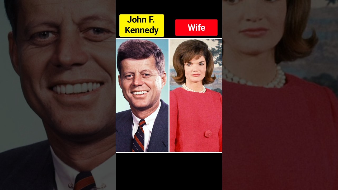 John F Kennedy All Family Members | Parents, Children & Wife #shorts