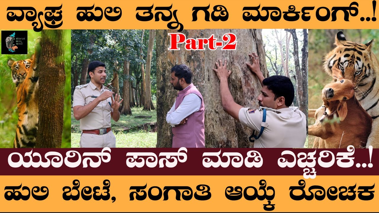 ವ್ಯಾಘ್ರ ಹುಲಿ ತನ್ನ ಗಡಿ ಮಾರ್ಕಿಂಗ್‌..! ಯೂರಿನ್ ಪಾಸ್ ಮಾಡಿ ಎಚ್ಚರಿಕೆ..! #NaveenRawath #Nagarahole