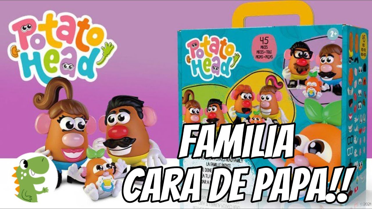 Familia CARA DE PAPA | Aprende PARTES DEL CUERPO para niños y bebés