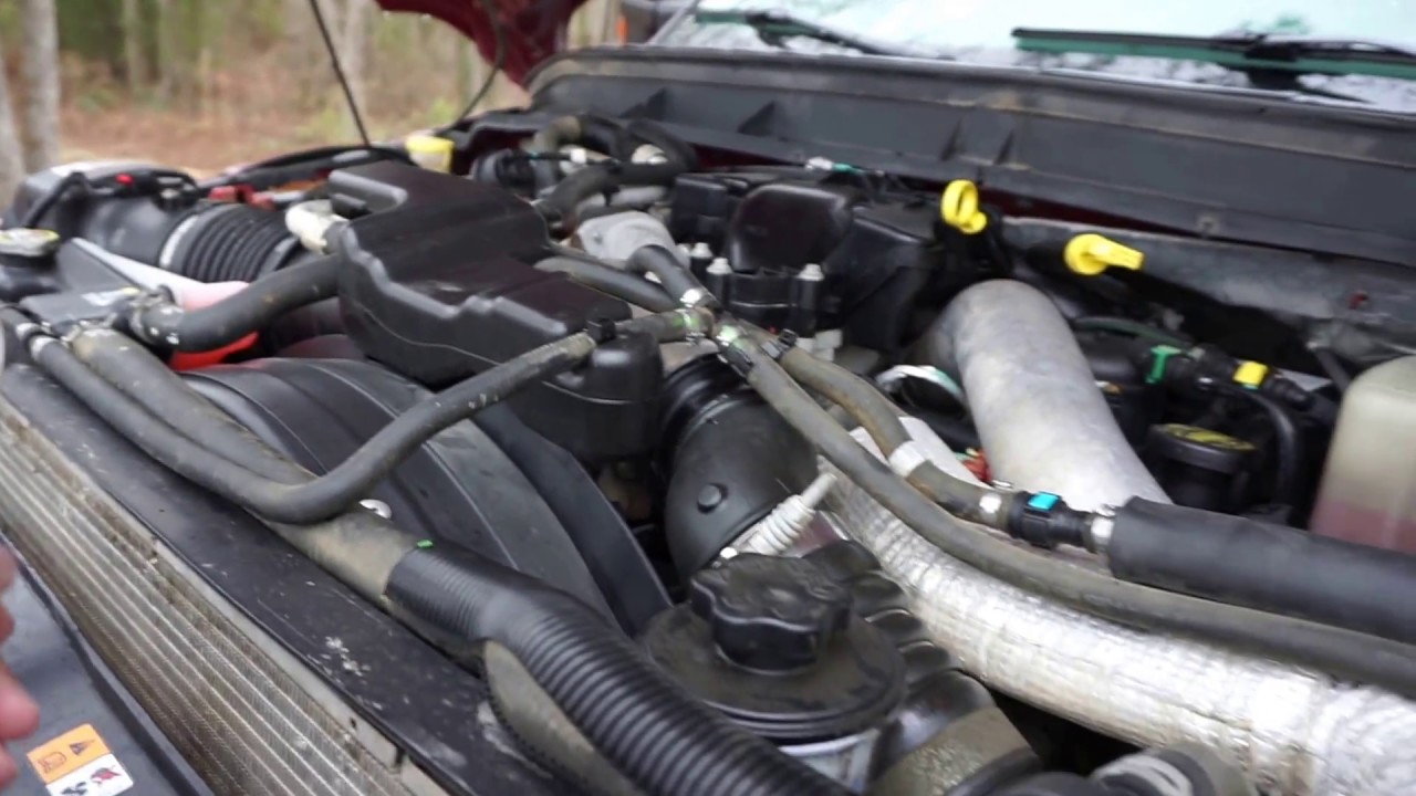 How to: Ford 6.7 Powerstoke EGR Unplug Locations