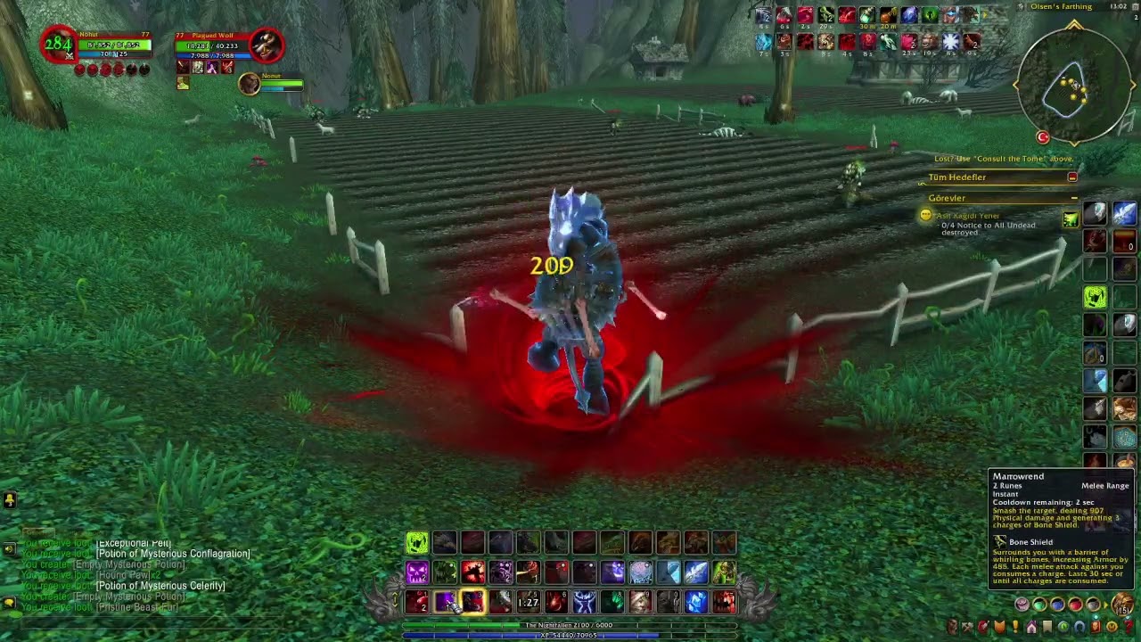 World of Warcraft Quest Acid Beats Paper