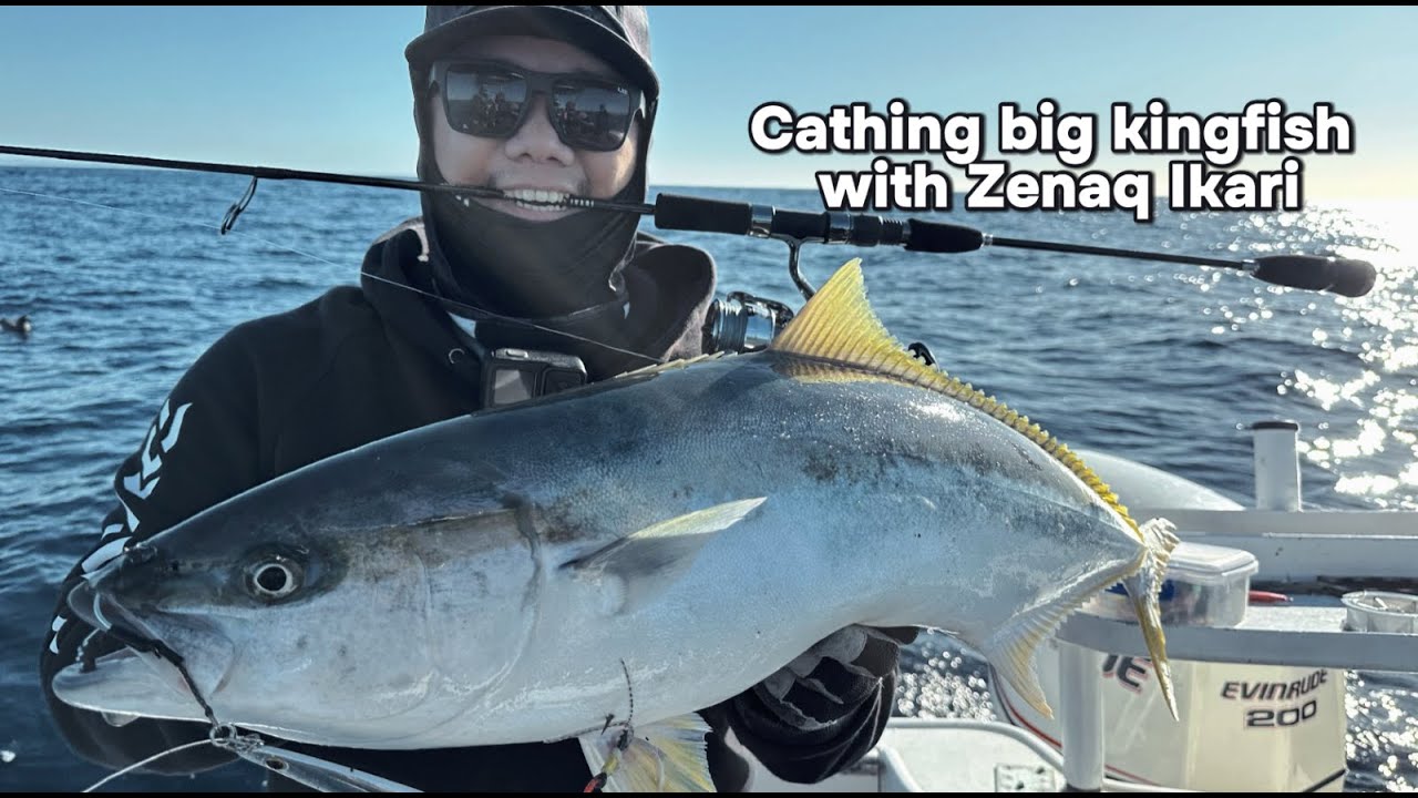 Catching big Kingfish with Zenaq Fokeeto Ikari