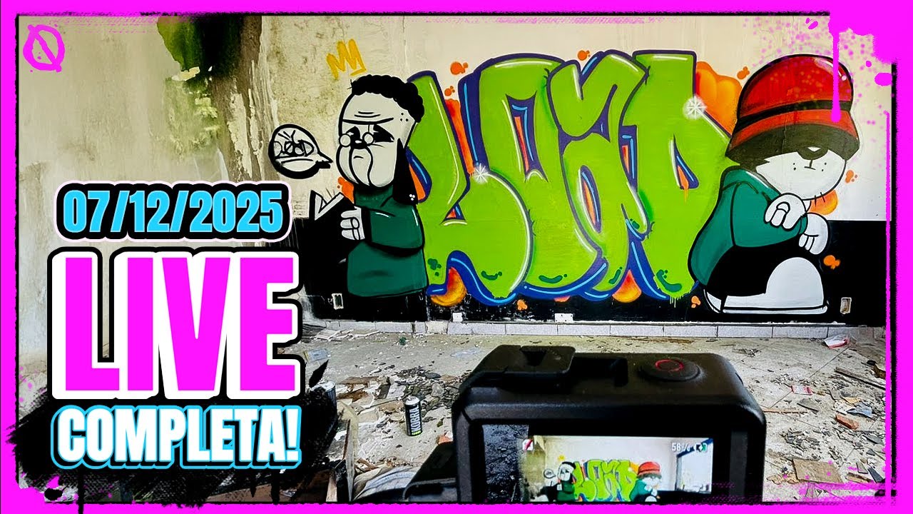 🔴 GRAFFITI IRL ÁLBUM DO EMICIDA!