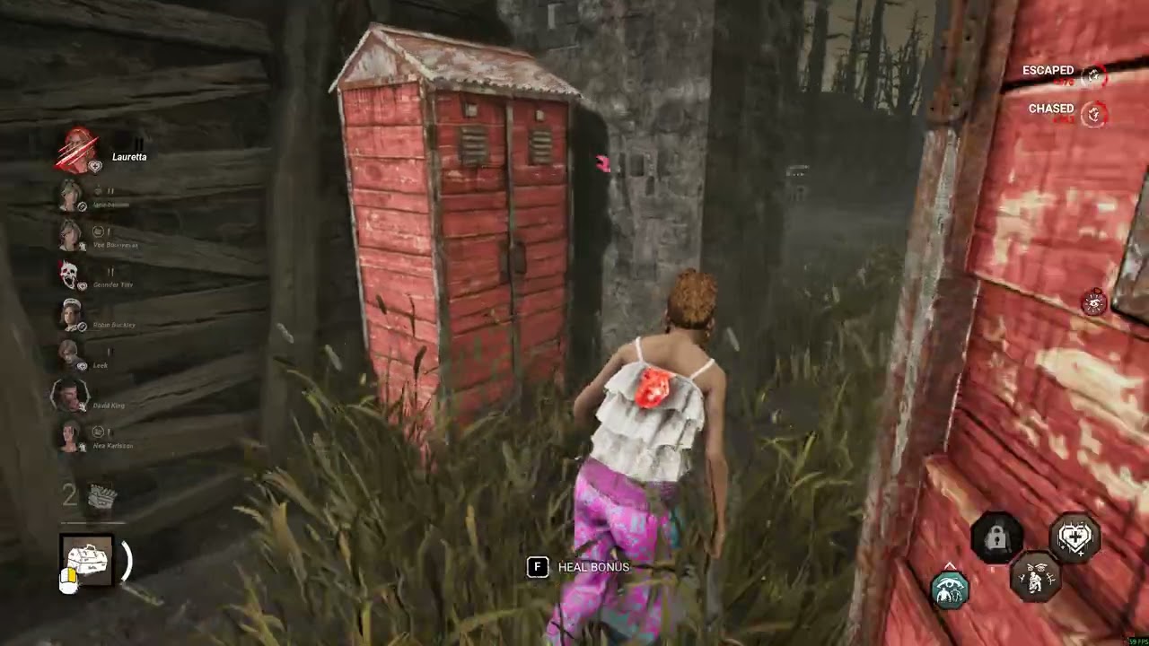 2v8 Survivor Thalita Lyra Gameplay / DBD (No Commentary)