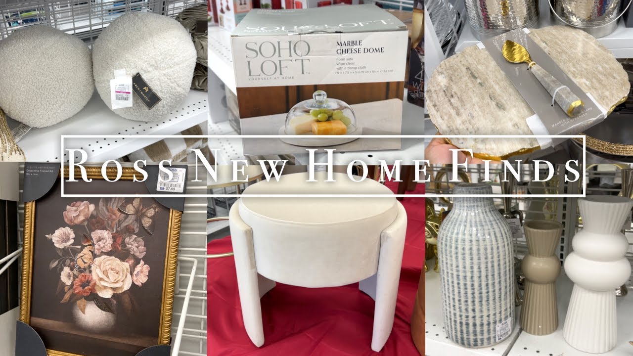 ROSS HOME SHOP WITH ME 2025 | New Home Decor, Furniture, Wall Art, Pillows, & More