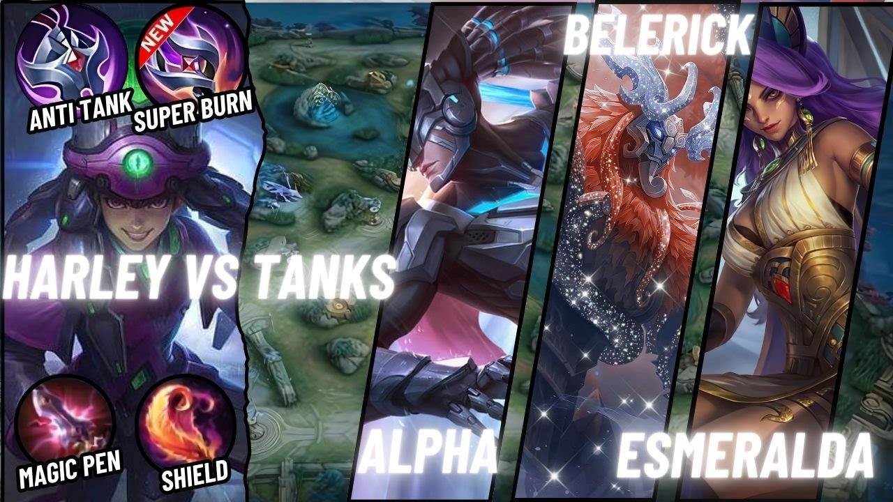 Harley's Magic Mastery: Dominating Tanks with Penetration Power in a Mythical Rank Showdown