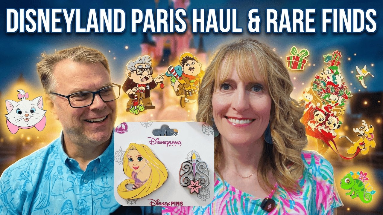 MASSIVE Pin Haul from Disneyland Paris | Merida, Wheezy & More Rare Finds