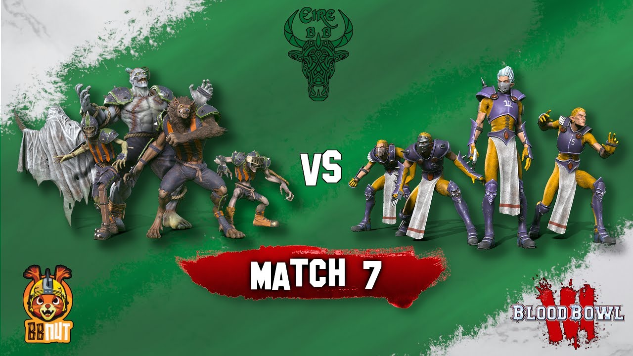 Eire BB Game 7 | Necromantic Horror vs Elven Union | Blood Bowl 3 League