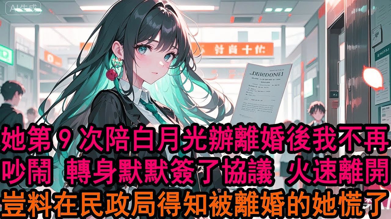 結婚三年，柳如煙第10次陪心上人辦離婚協議，被民政局人員叫住：女士，這邊顯示您前不久也成功辦理離婚，需要證件嗎？離婚？下一秒，在人群中安靜的她瞬間瘋了