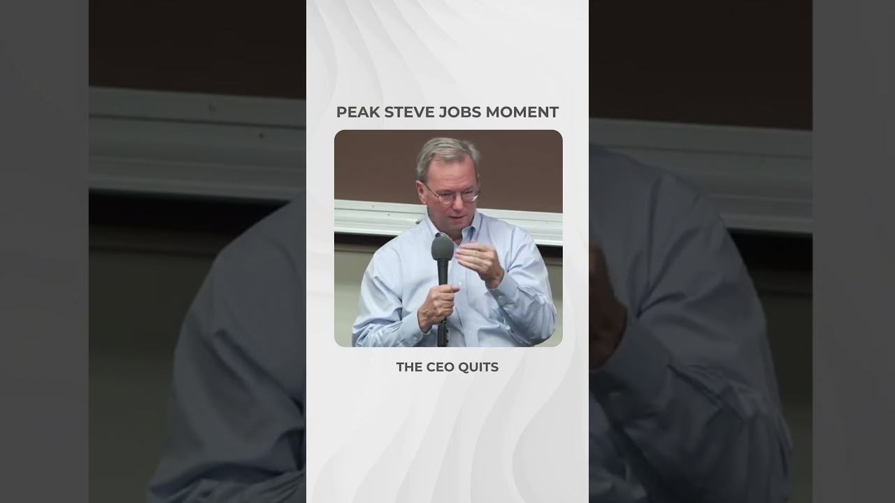 Peak Steve Jobs Moment #stevejobs #inspirational #founderstories