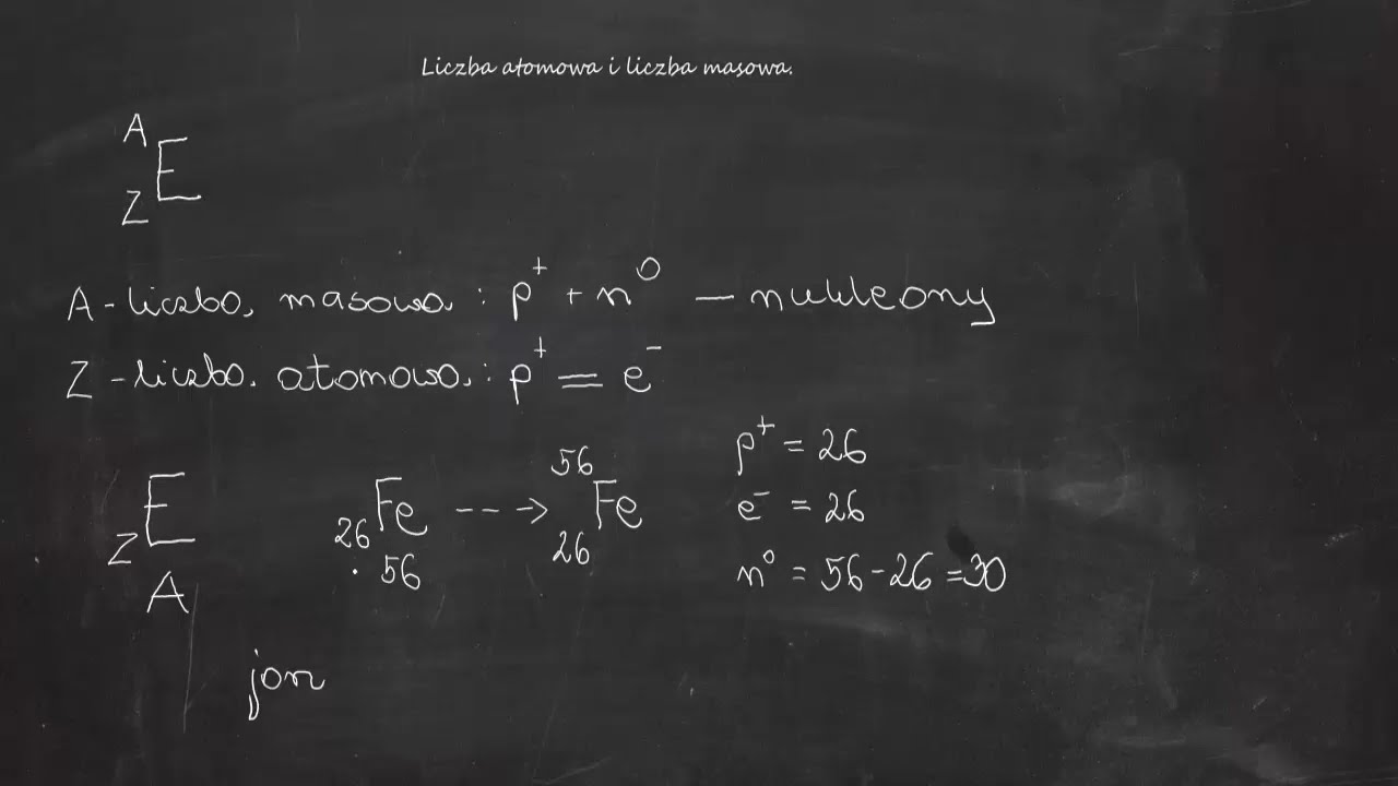 Liczba atomowa i masowa — jak zbudowany jest atom? Jak obliczyć liczbę neutronów?